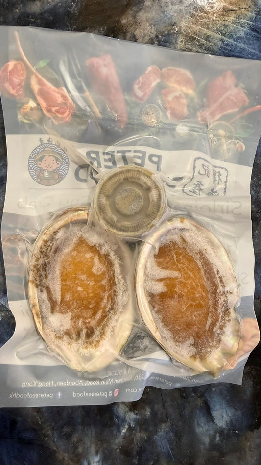 磯煮韓國蝦夷鮑連鮑魚肝醬SET