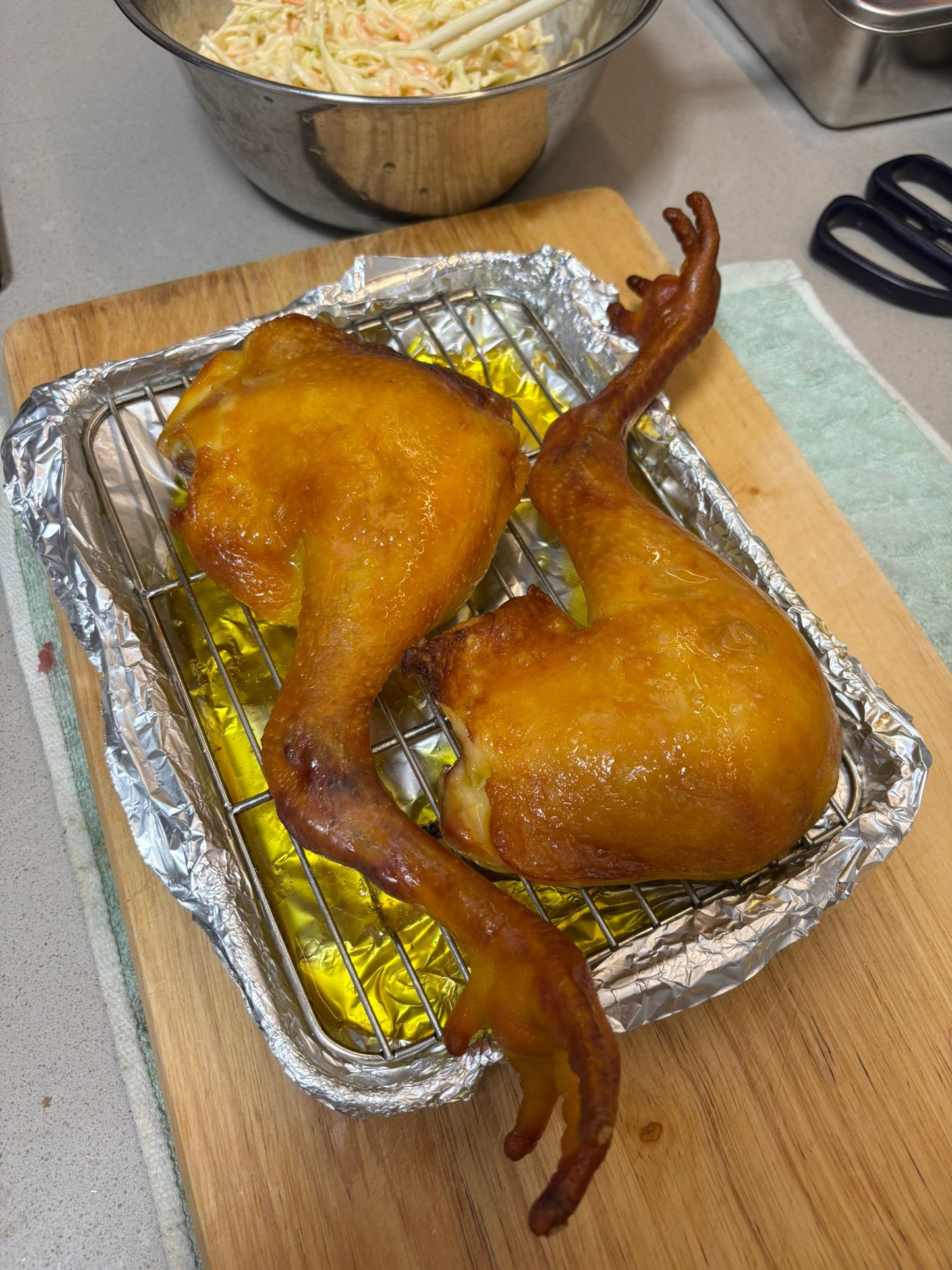 Dry Aged Three Yellow Chicken Leg